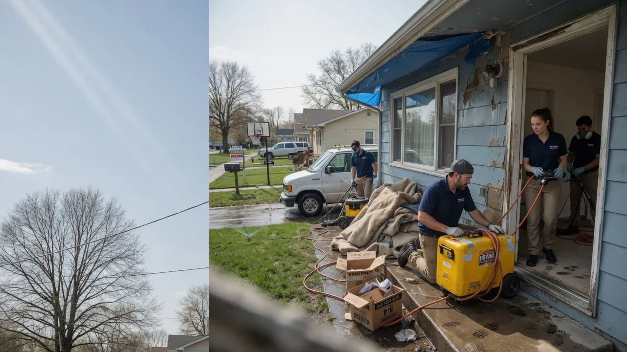 Basement Flood Cleanup in Grover, WY near me